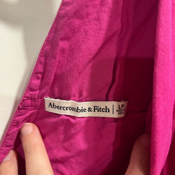 Abercrombie & Fitch hot pink dress - Picture 5 of 8